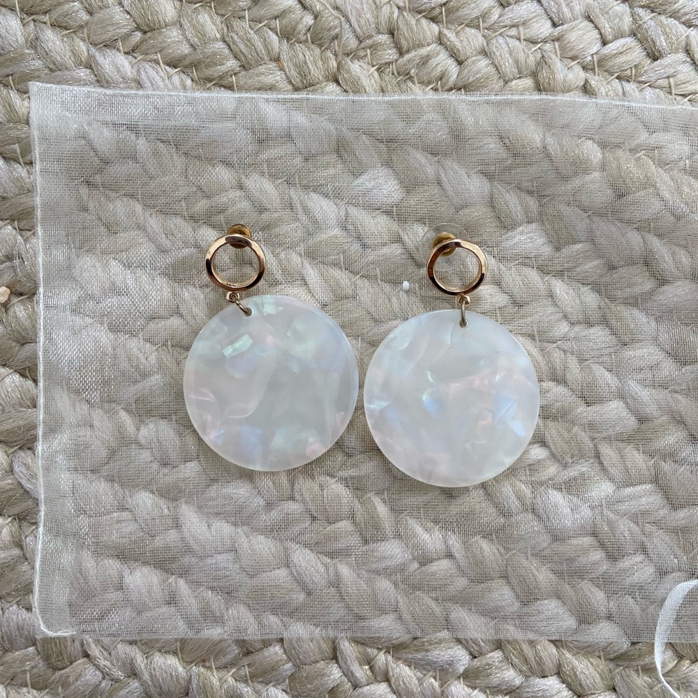 Opal Dangle Earrings